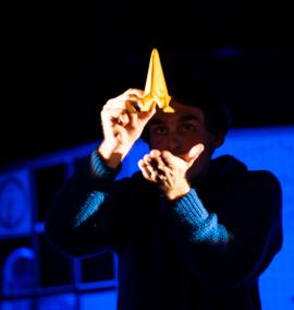 Audience members of the performance...