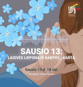 Sausio 13-osios minėjimas Kauno miesto...