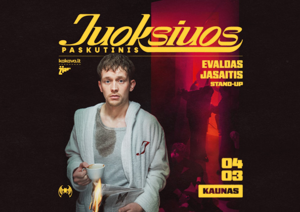 EVALDAS JASAITIS | Stand-up | „Juoksiuos Paskutinis“