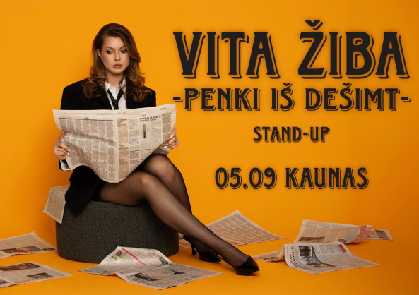VITA ŽIBA STAND-UP „5 iš 10“
