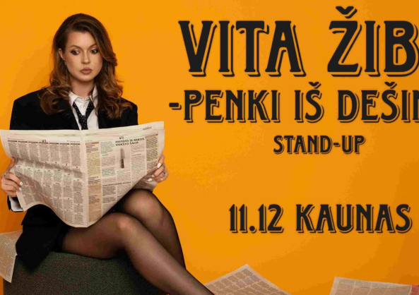 VITA ŽIBA STAND-UP „5 iš 10“