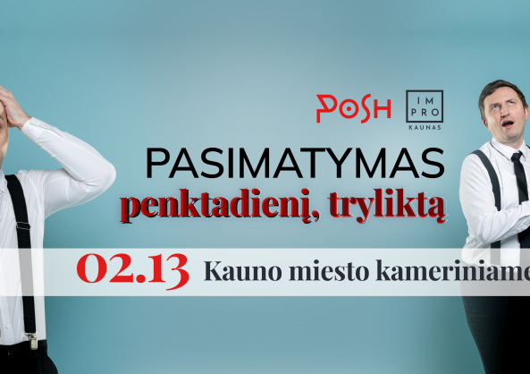 Pasimatymas penktadienį, tryliktą (komedijos vakaras)