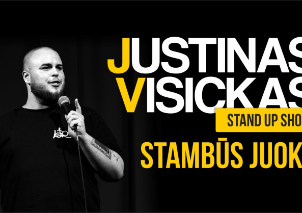 Justinas Visickas I Stand up I „Stambūs juokai“
