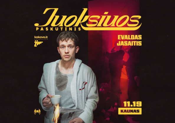EVALDAS JASAITIS | Stand-up | „Juoksiuos Paskutinis“