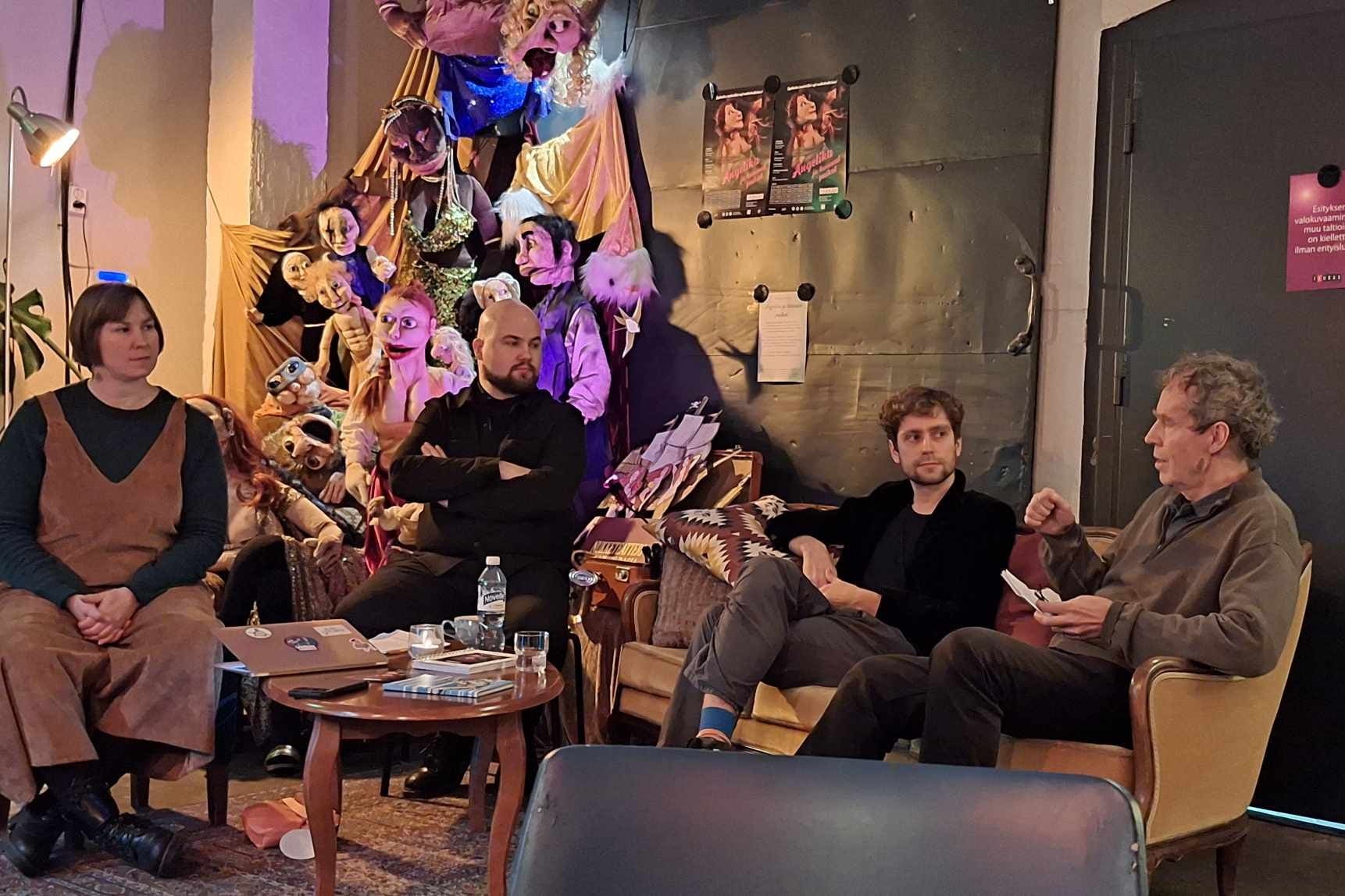 „Kafka Insomnia“ kūrybinė komanda Suomijoje. Paulinos Simutytės nuotrauka.