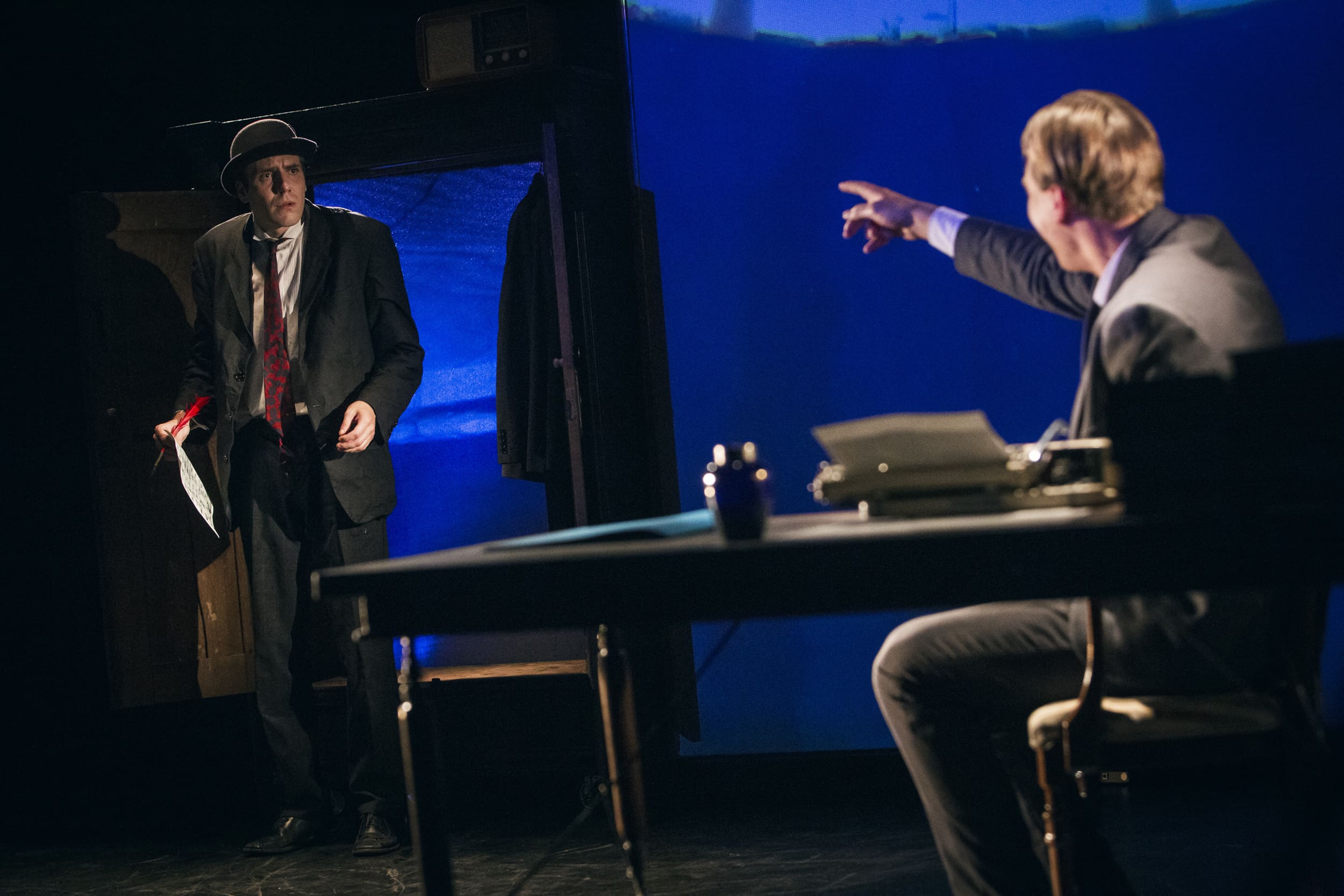 Spektaklis „Kafka Insomnia“. Donato Stankevičiaus nuotrauka.