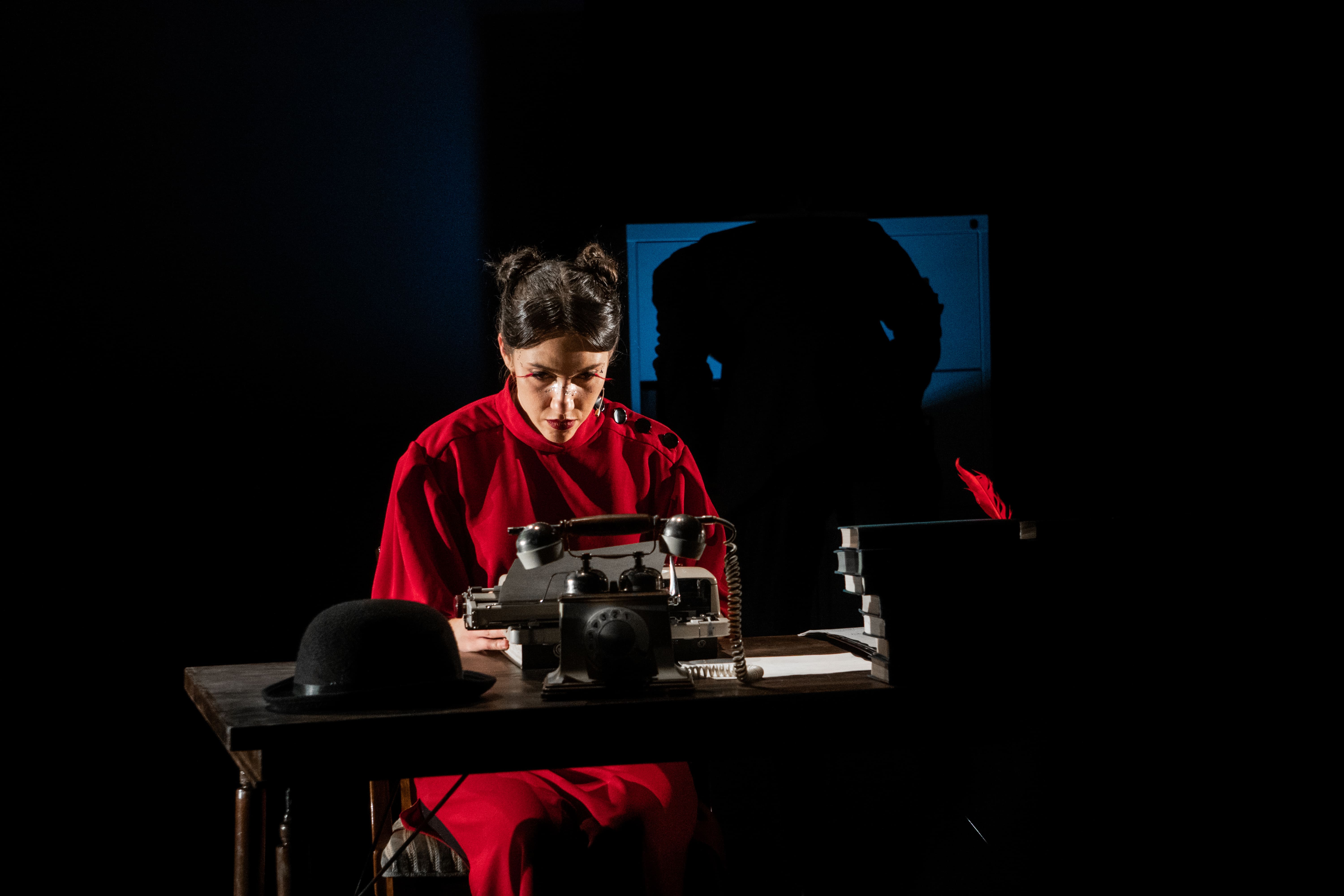 Spektaklis „Kafka Insomnia“. Viktorijos Lankauskaitės nuotrauka.